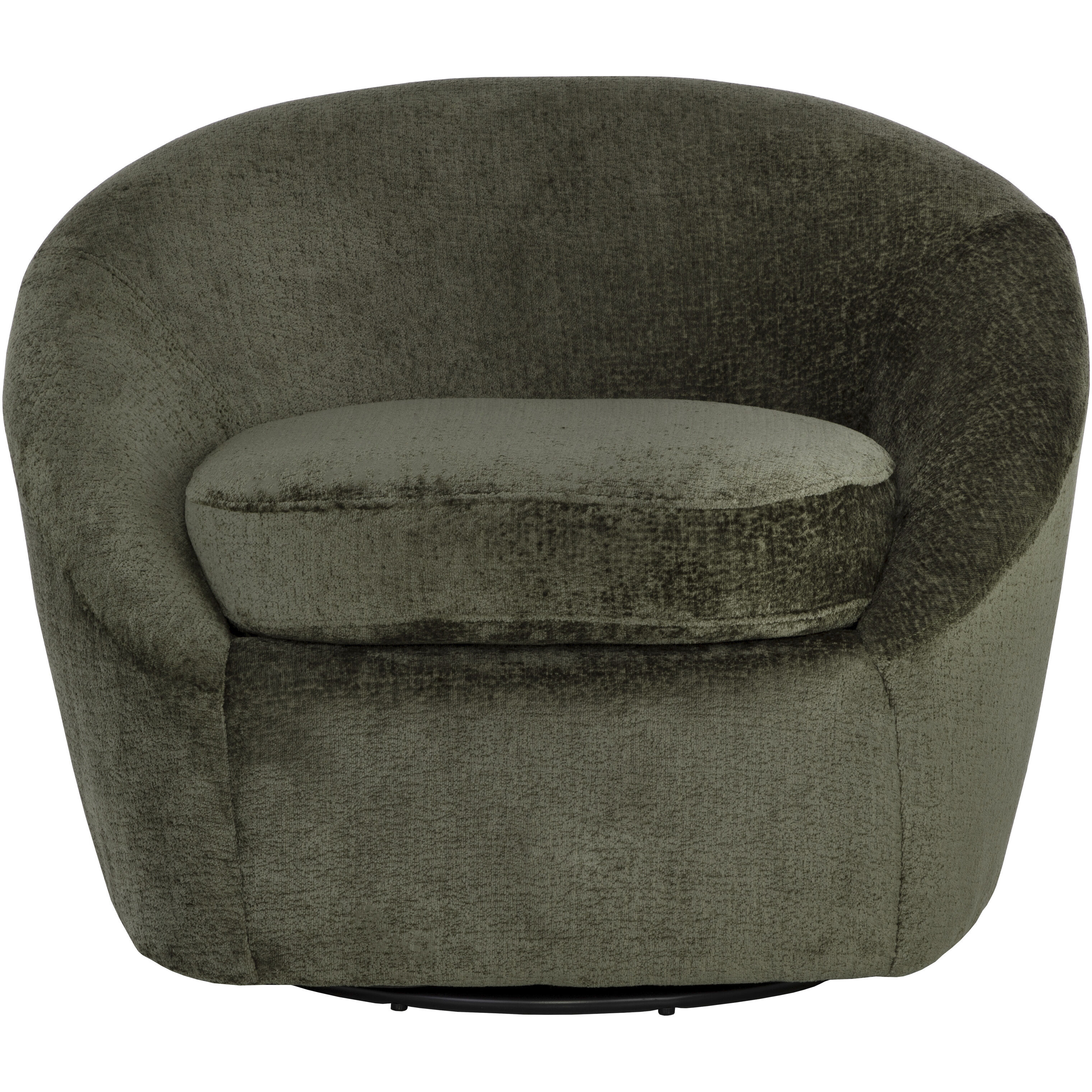 Bliss Bergen Olive Swivel Lounge Chair, Swivel